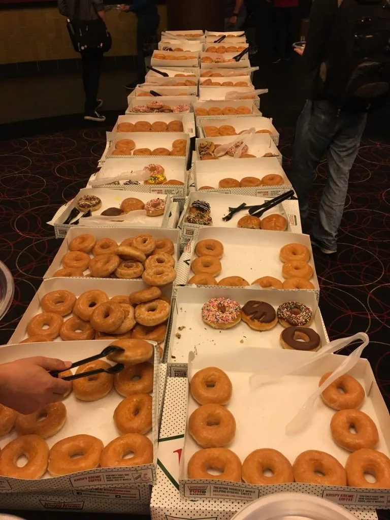 The amazing Stir Trek breakfast selection