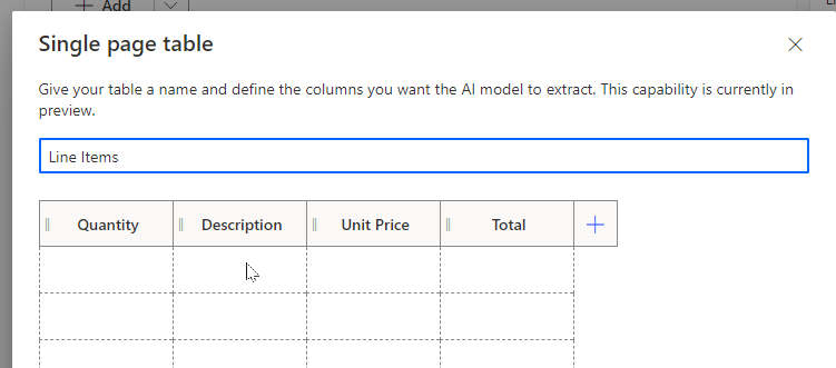 AI-Builder-Table-Columns