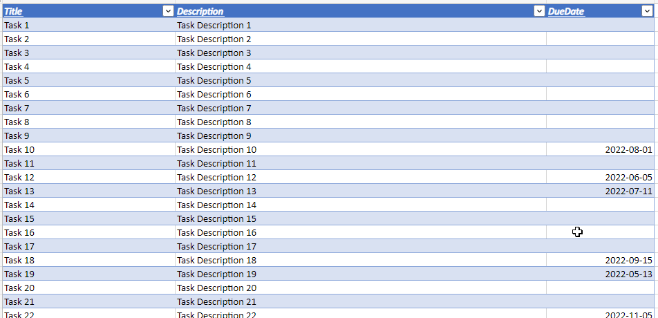 WorkItemsFromSpreadsheet