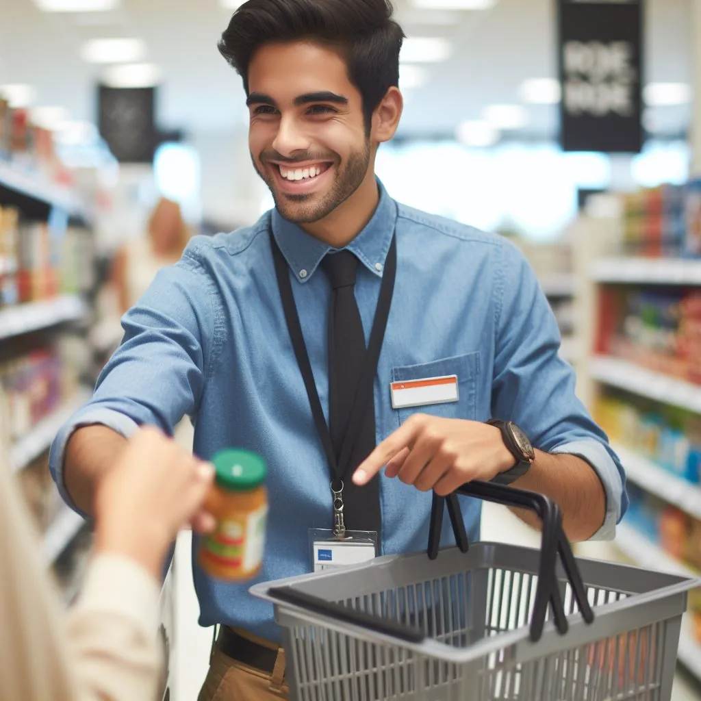 Microsoft Designer image of retail-worker-helping-a-customer