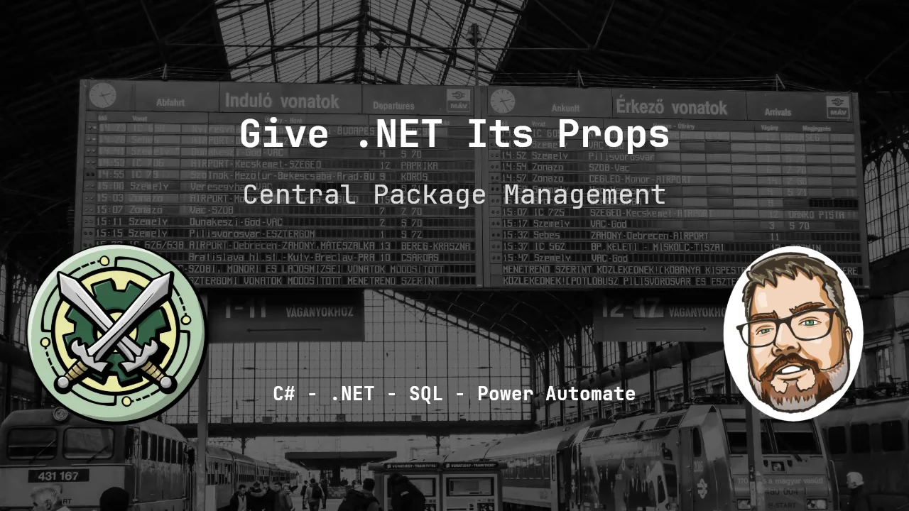 Train Station Signage